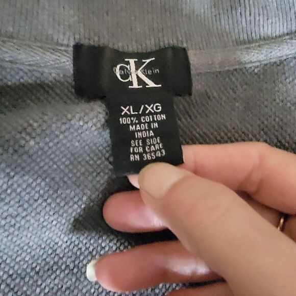 Calvin Klein Men's Knit Full Zip Jacket. Size XL. - Picture 6 of 9